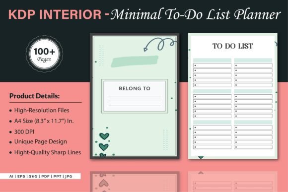 A Practical Approach to Productivity: Minimal To-Do List Planner