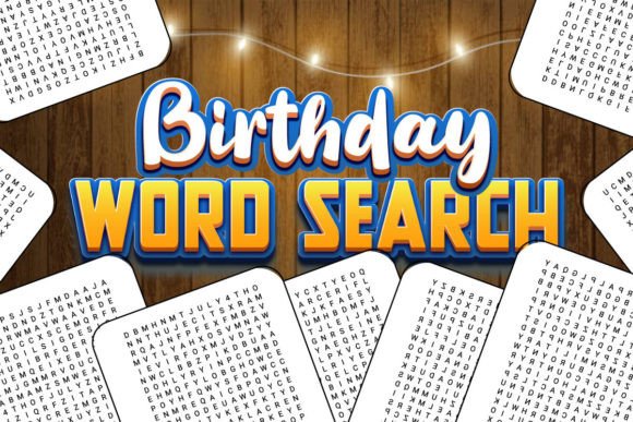 Boost Your KDP Sales with Premium Birthday Word Search Puzzles