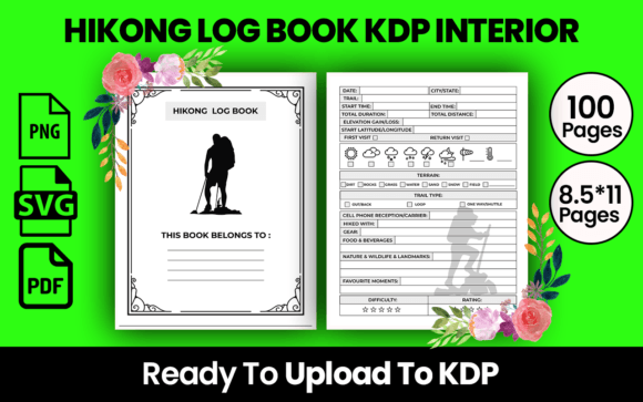 HIKONG LOG BOOK KDP INTERIOR: A Versatile Solution for Your Low or No Content Business