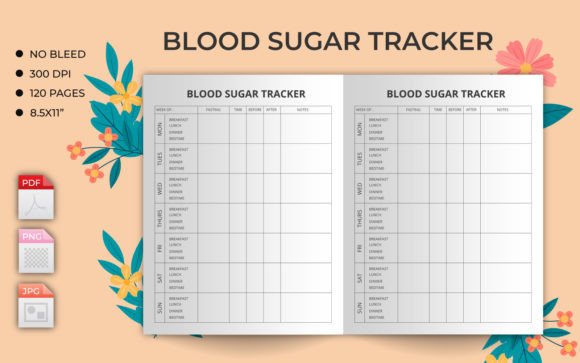 Mastering Your Health with a Blood Sugar Logbook Design
