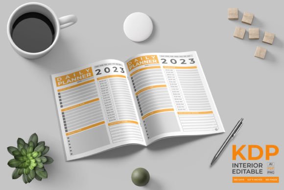 Mastering Your Time: The Transformative Power of the 365 Day Daily Planner 2023 KDP Interior