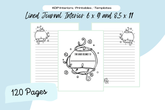 Streamlining Your Amazon KDP Publishing Process with Ready-to-Use Lined Interior Designs