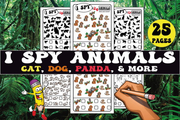 The I Spy Animals Activity Book Search: A Fun, Educational, and Market-Ready Product